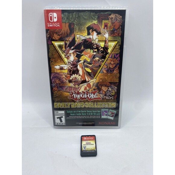Yu-Gi-Oh! Early Days Collection Nintendo Switch (NO PROMO CARD) USA Seller